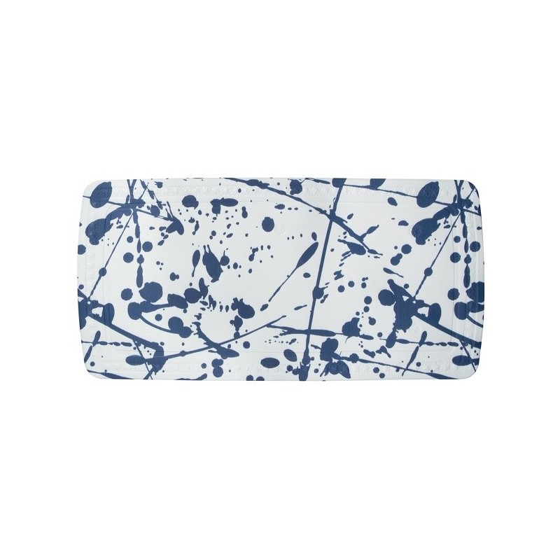 spirella Tapis Fond de de baignoire PVC BANG 71x36cm Bleu Spirella