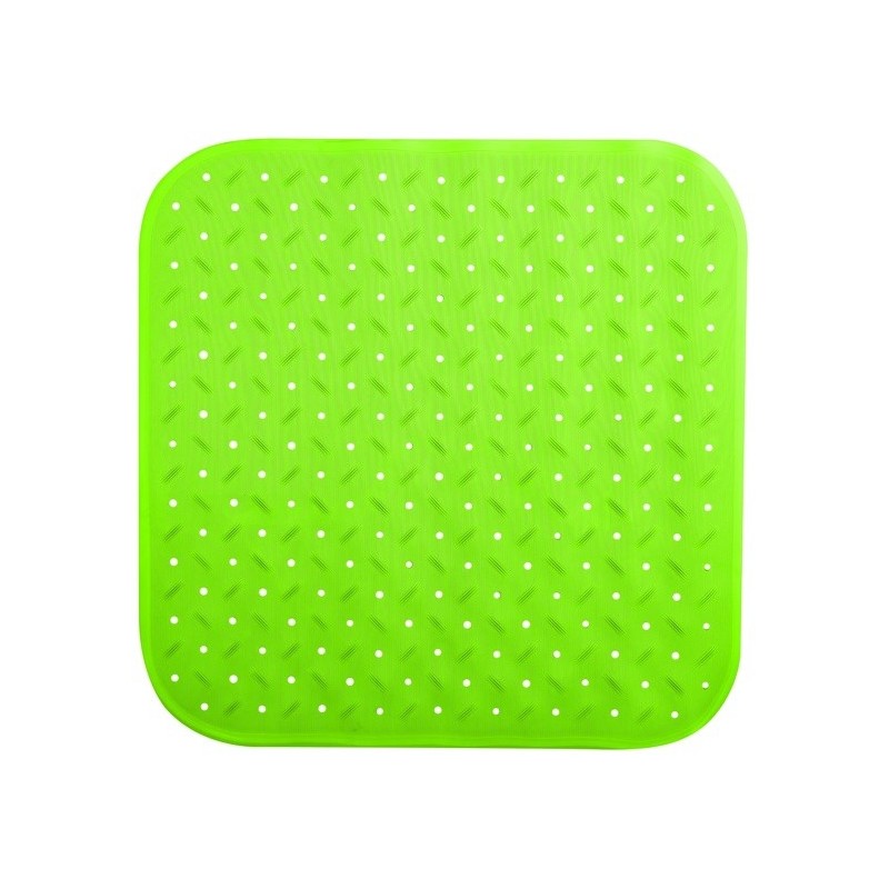 spirella Tapis Fond de douche antidérapant Caoutchouc CLASS 54x54cm Pistache MSV