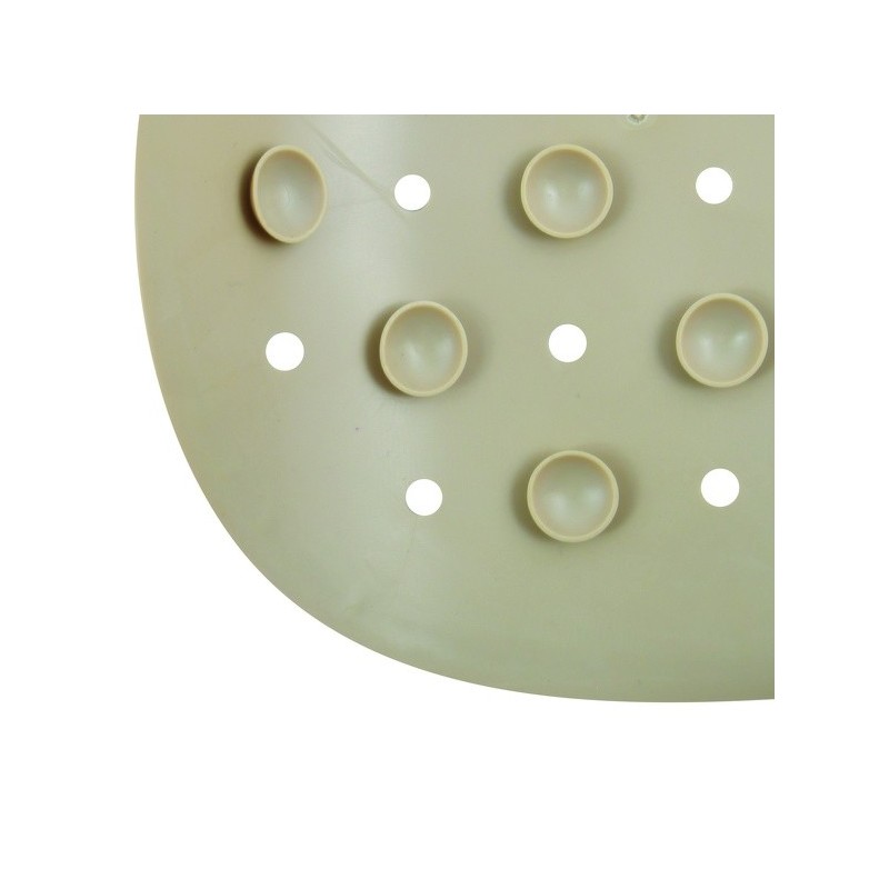 Spirella Tapis Fond De Douche Antidérapant Caoutchouc CLASS 54x54cm Beige MSV