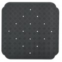 Spirella Tapis Fond De Douche Caoutchouc RUBY 53x53cm Gris Foncé Spirella