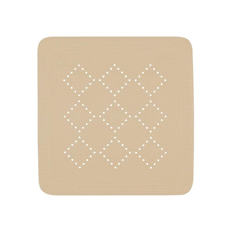spirella Tapis Fond de douche PVC ALASKA 55x55cm Beige Bahamas Spirella