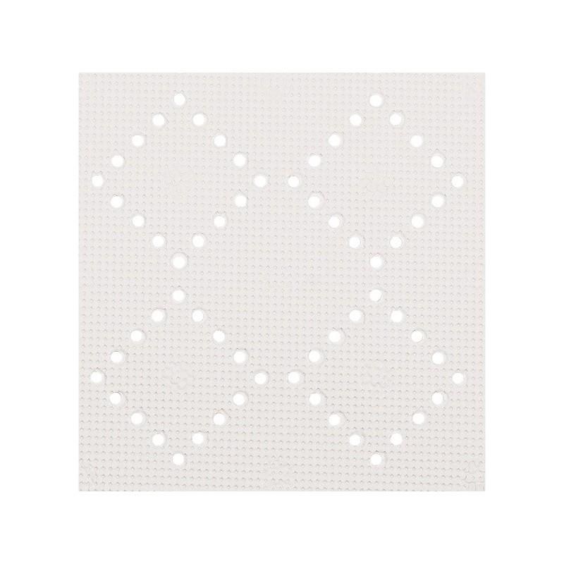 spirella Tapis Fond de douche PVC ALASKA 55x55cm Blanc Neige Spirella