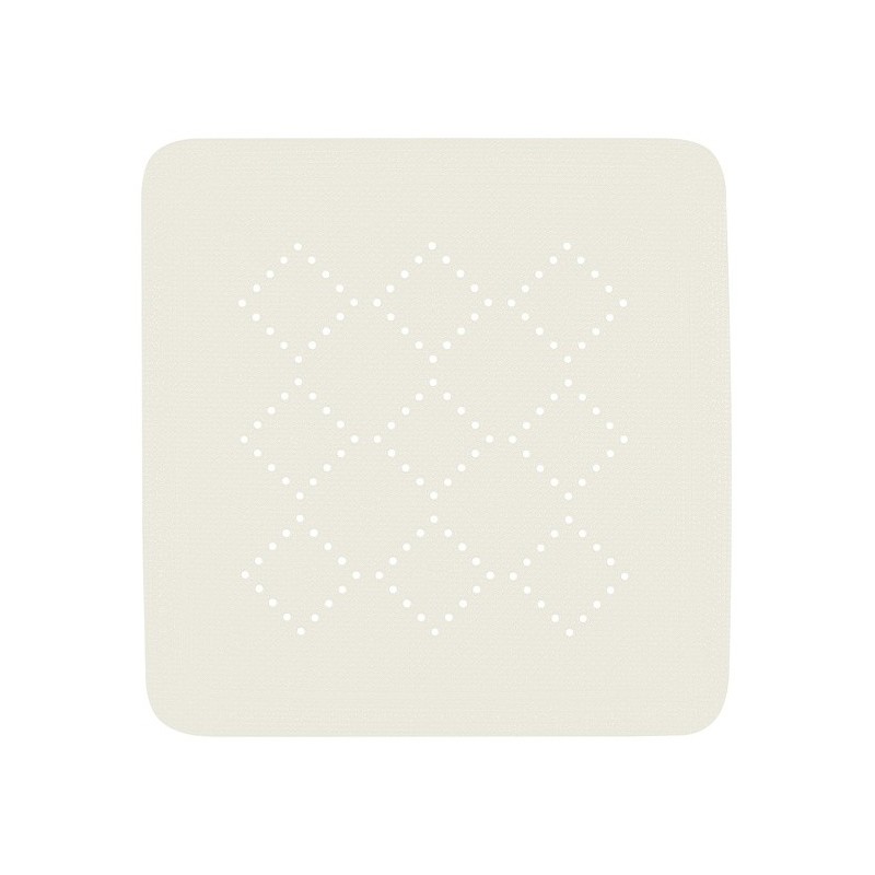 spirella Tapis Fond de douche PVC ALASKA 55x55cm Blanc Spirella