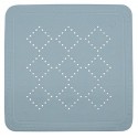 Spirella Tapis Fond De Douche PVC ALASKA 55x55cm Gris Clair Spirella