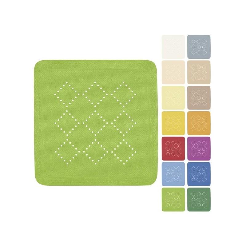 Spirella Tapis Fond De Douche PVC ALASKA 55x55cm Kiwi Spirella