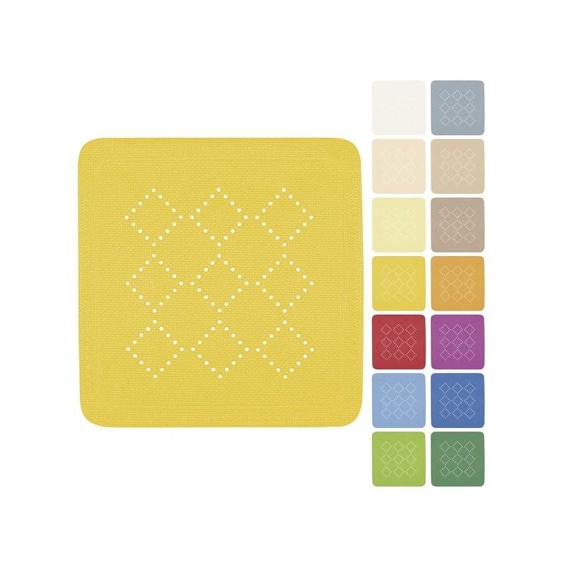 Spirella Tapis Fond De Douche PVC ALASKA 55x55cm Sunshine Spirella