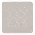 Spirella Tapis Fond De Douche PVC ALASKA 55x55cm Taupe Spirella