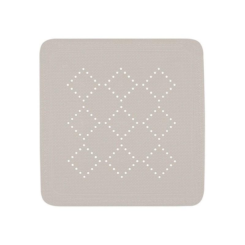 spirella Tapis Fond de douche PVC ALASKA 55x55cm Taupe Spirella
