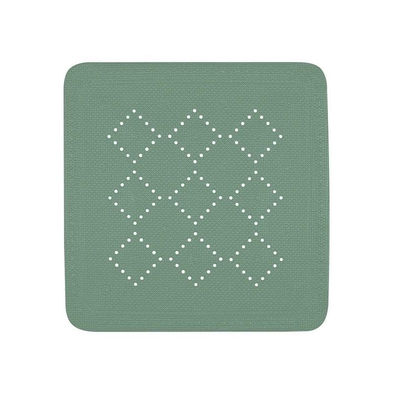 spirella Tapis Fond de douche PVC ALASKA 55x55cm Vert mousse Spirella