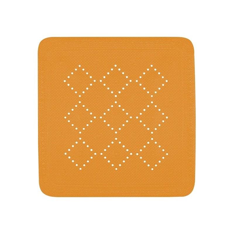 spirella Tapis Fond de douche PVC ALASKA PVC 55x55cm Orange Spirella