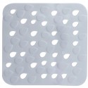 Spirella Tapis Fond De Douche PVC DROPS 54x54cm Blanc Spirella