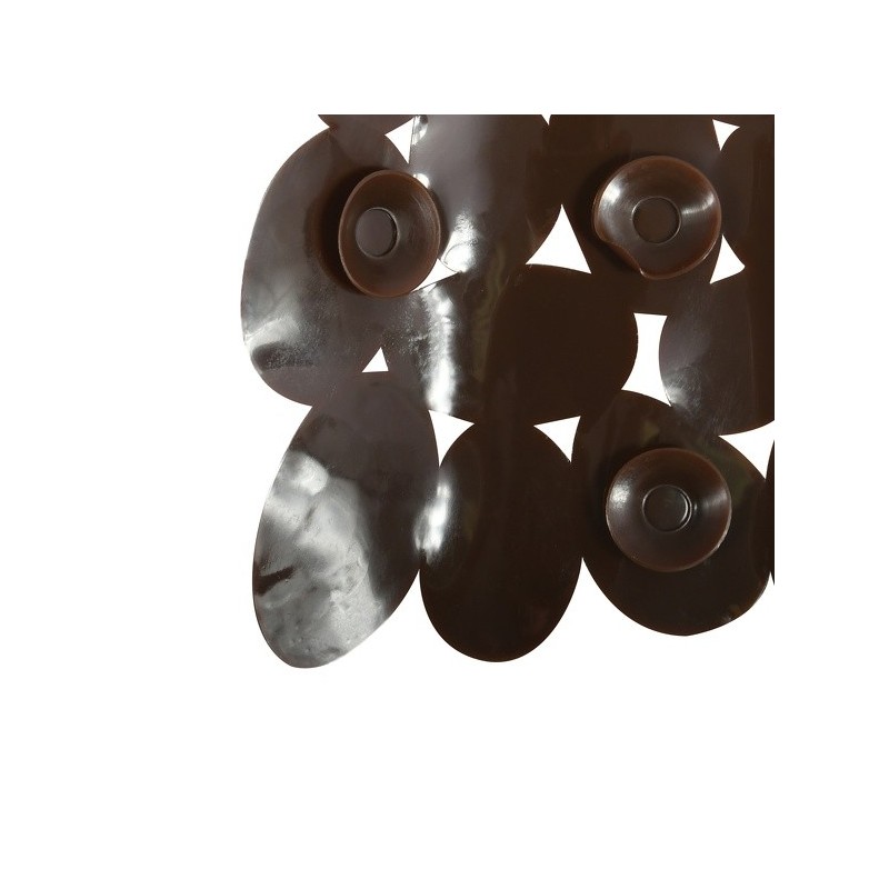 Spirella Tapis Fond De Douche PVC GALETS 53x53cm Chocolat MSV