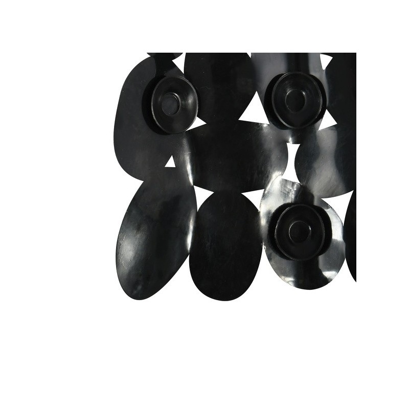 Spirella Tapis Fond De Douche PVC GALETS 53x53cm Noir MSV