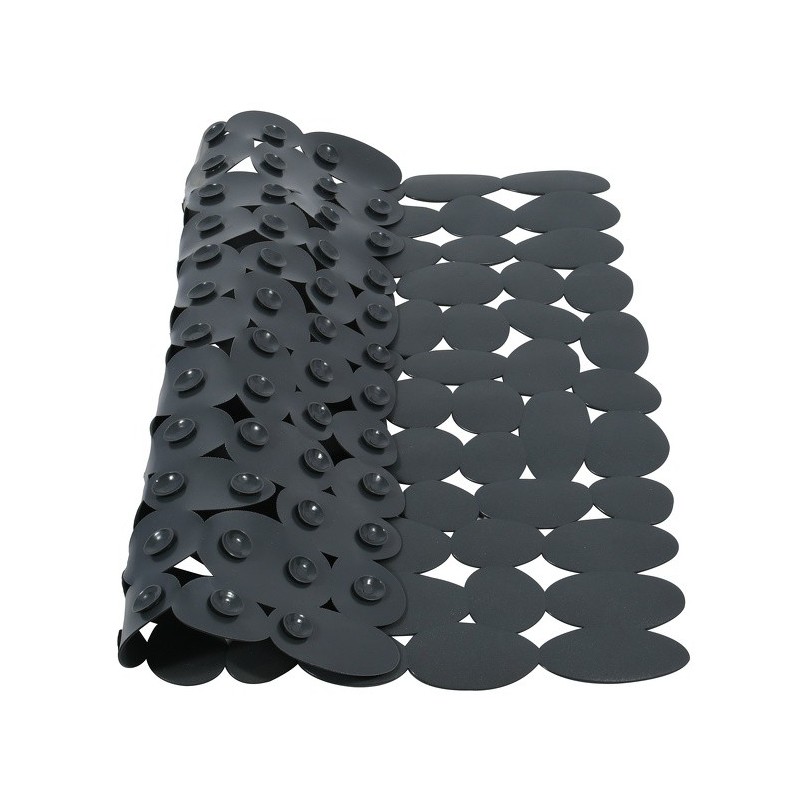 Spirella Tapis Fond De Douche PVC MARATHON 54x54cm Gris Foncé Spirella