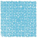 Spirella Tapis Fond De Douche PVC RIVERSTONE 54x54cm Bleu Clair Spirella