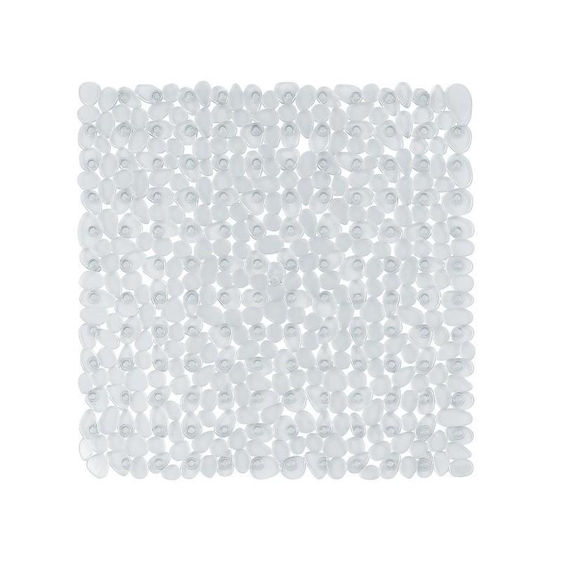 spirella Tapis Fond de douche PVC RIVERSTONE 54x54cm Clair Spirella