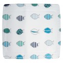Spirella Tapis Fond De Douche PVC SANTORINI 55x55cm Bleu Spirella