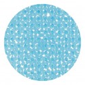 Spirella Tapis Fond De Douche Rond PVC RIVERSTONE Ø57cm Bleu Clair Spirella
