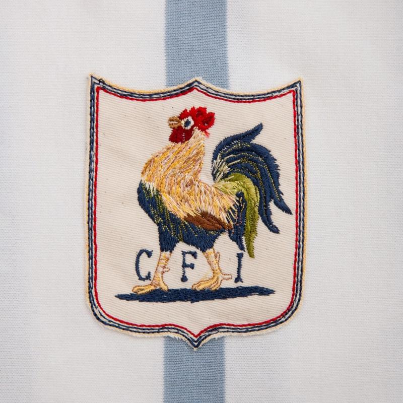 Sports D'époque Maillot Le France Football 1909-1914