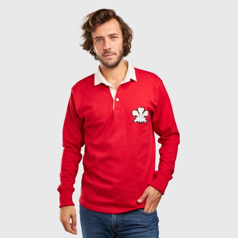 Sports D'époque Maillot Galles 1905