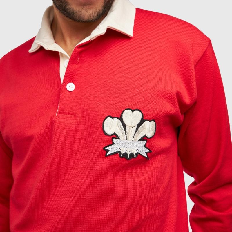 Sports D'époque Maillot Galles 1905