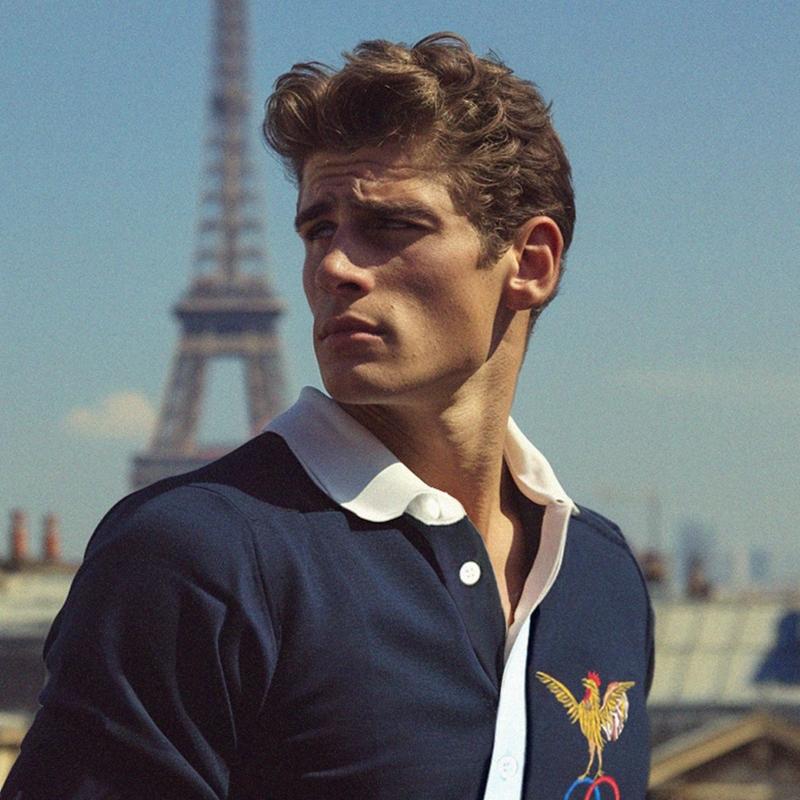 Sports D'époque Maillot L'Inspiré France 1920