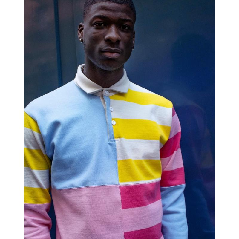 Sports D'époque Maillot Malabar Fraise