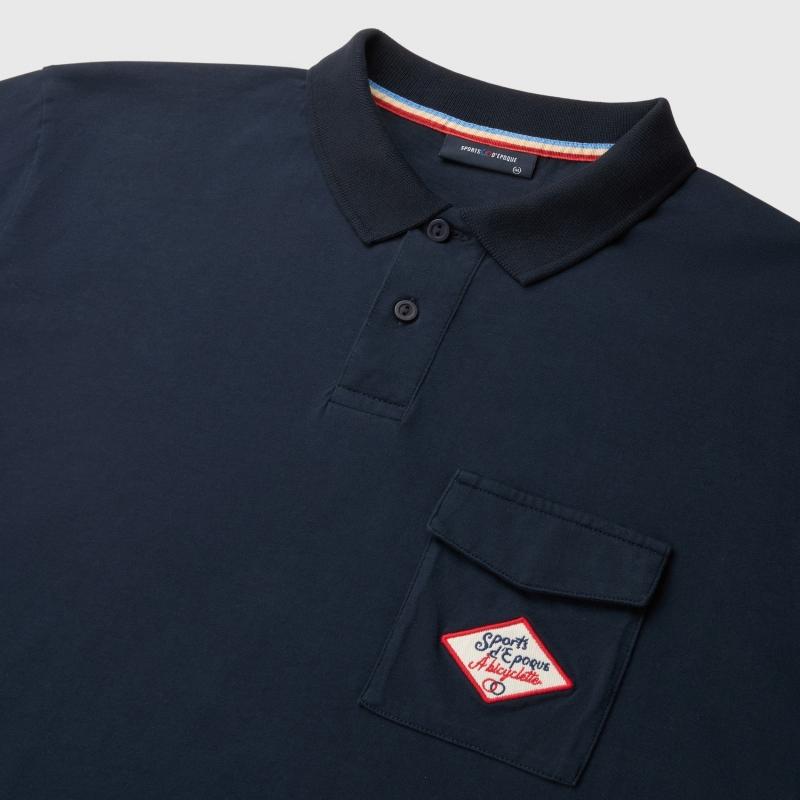 Sports D'époque Polo Retro Poche