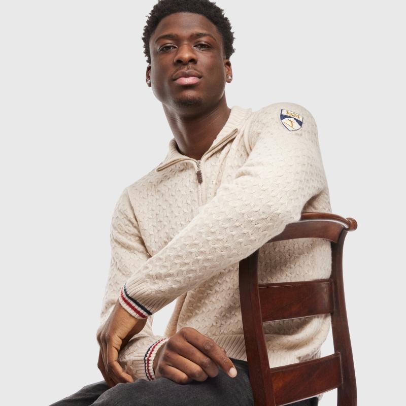 Sports D'époque Pull 1/2 Zip 1924