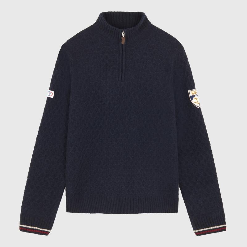 sports d'époque Pull 1/2 Zip 1924