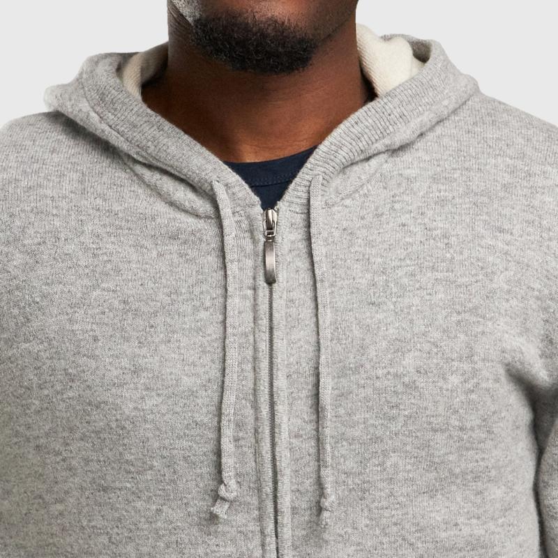 Sports D'époque Pull Hoody Zip Maille