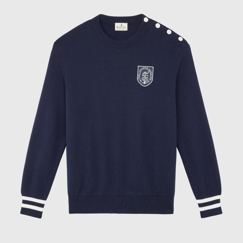 sports d'époque Pull Marin Challenger & Defender