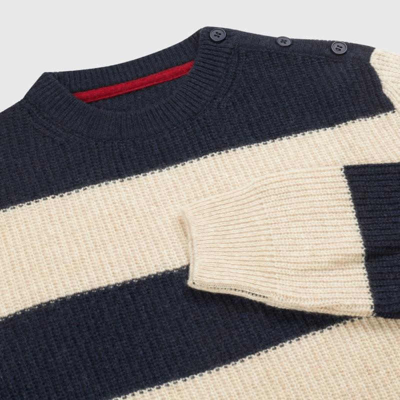 Sports D'époque Pull Rayures