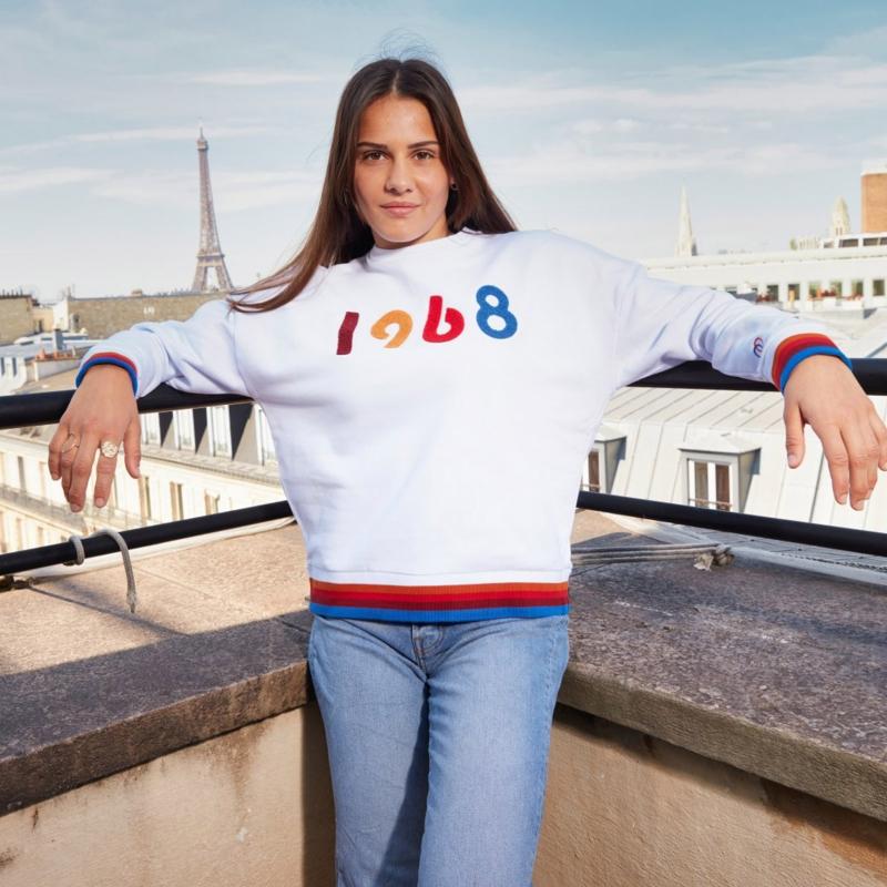 Sports D'époque Sweat 1968 Femme