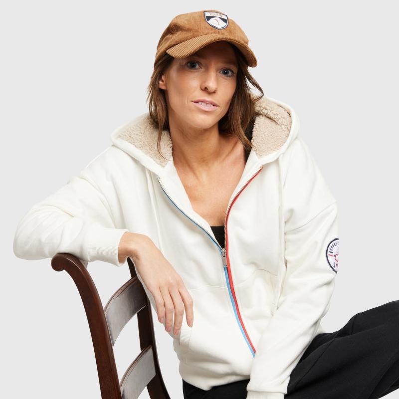 Sports D'époque Sweat Zip Cap Fourrure 68