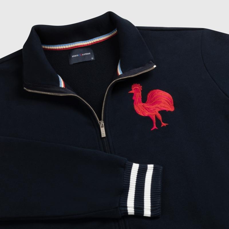 Sports D'époque Sweat Zippe 1er Coq