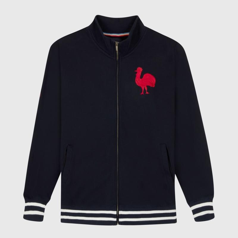 sports d'époque Sweat Zippe 1er Coq
