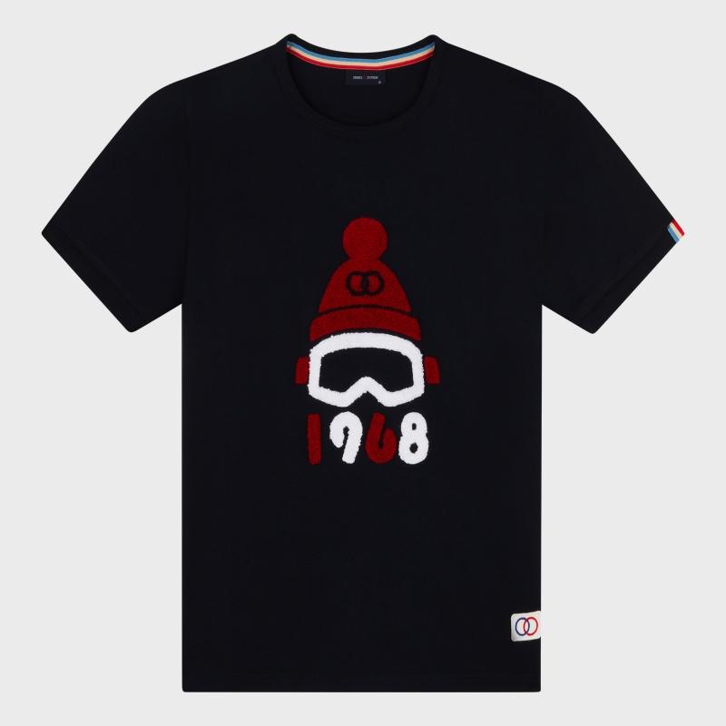 sports d'époque T-shirt 1968 Bonnet