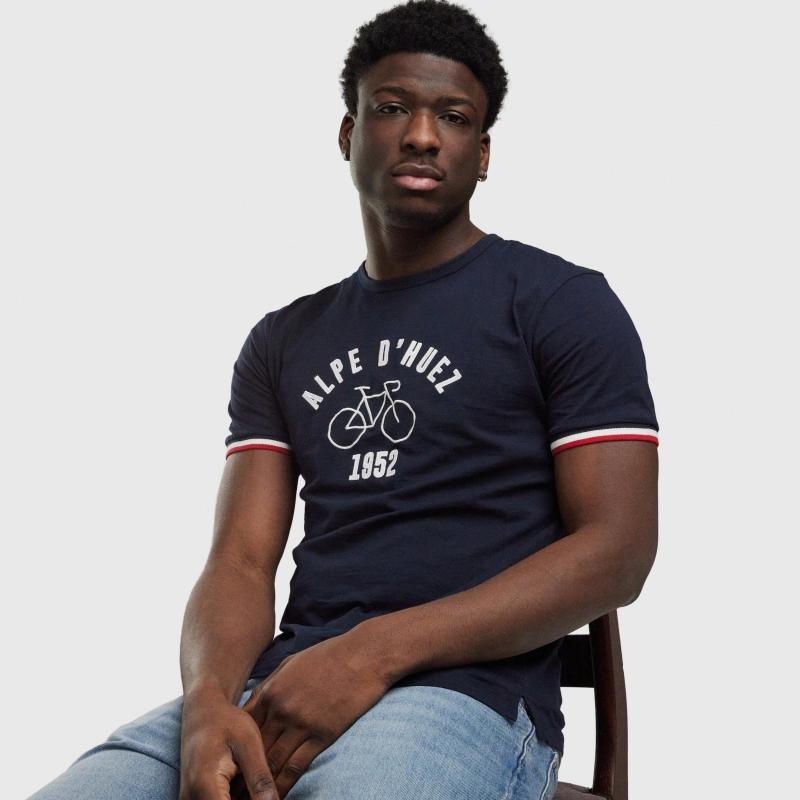 Sports D'époque T-shirt Alpes D'huez
