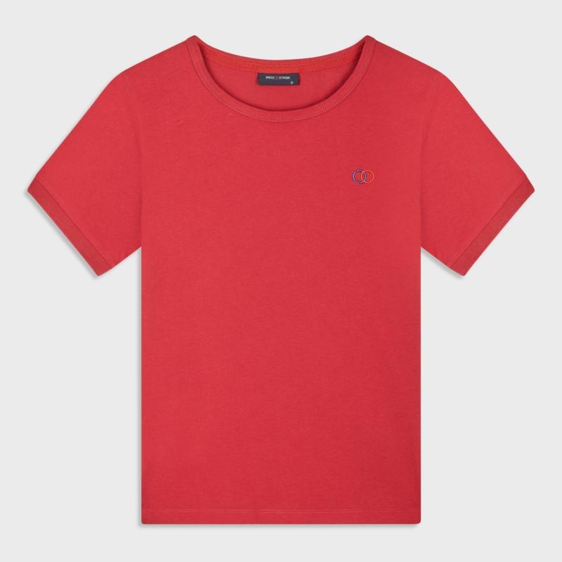 sports d'époque T-Shirt Anneaux Femme