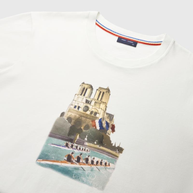 Sports D'époque T-shirt Aviron
