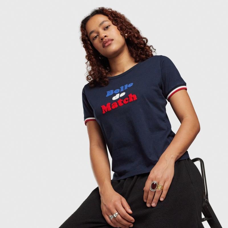 Sports D'époque T-shirt Belle De Match