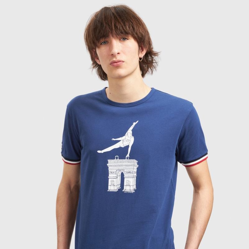 Sports D'époque T-shirt Cheval D’arcon
