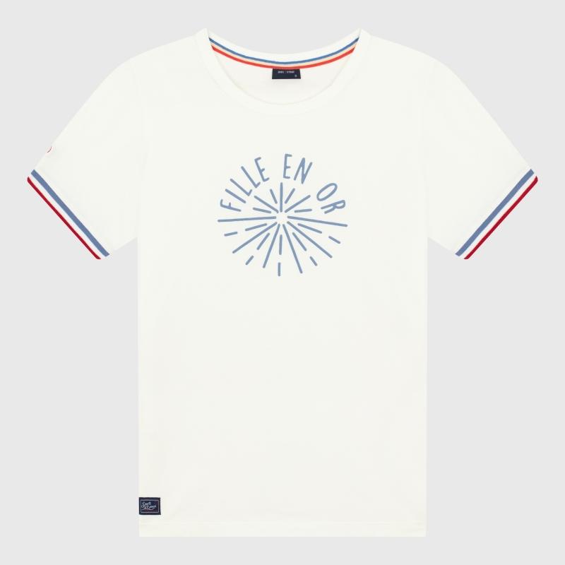 sports d'époque T-shirt Fille en Or