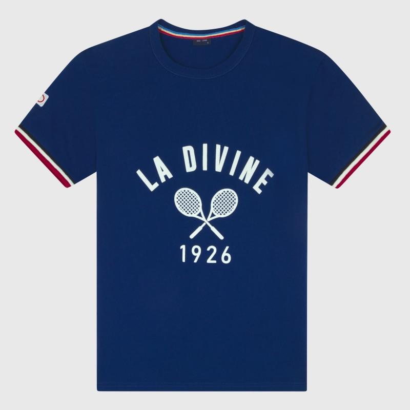 sports d'époque T-shirt la Divine raquettes