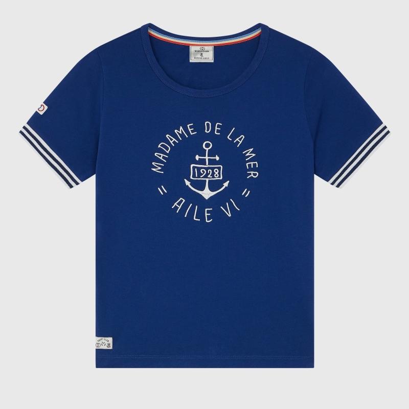 sports d'époque T-shirt Madame De La Mer