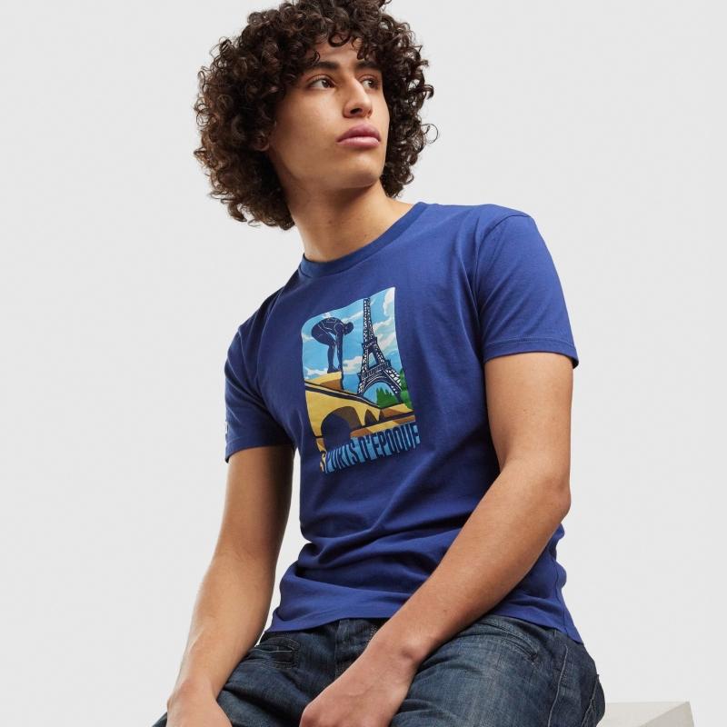 Sports D'époque T-Shirt Nage Libre