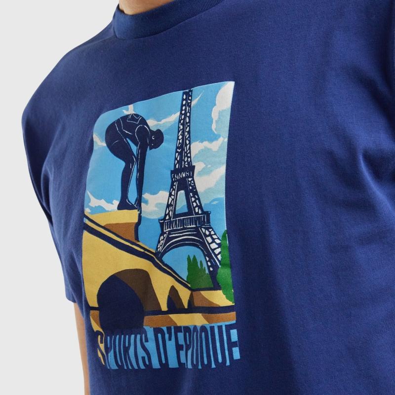 Sports D'époque T-Shirt Nage Libre