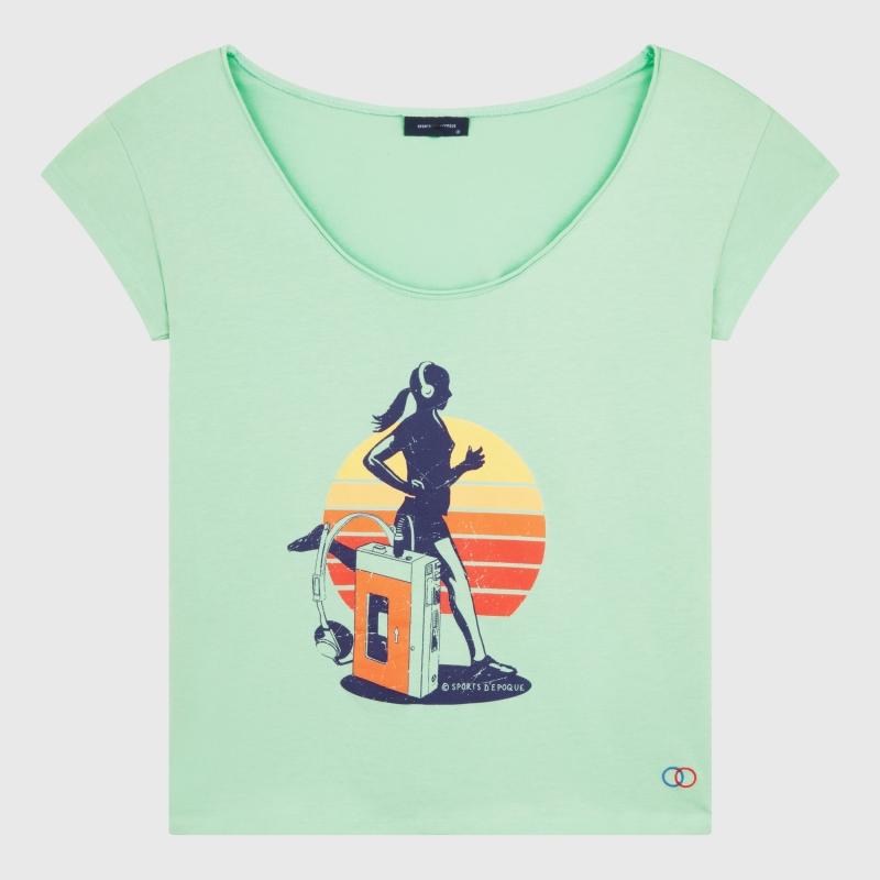 sports d'époque T-shirt Running To The Beat