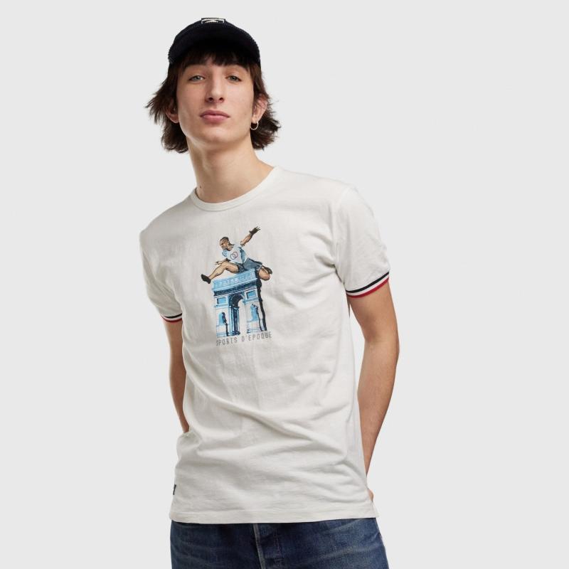Sports D'époque T-shirt Sauteur De Haies